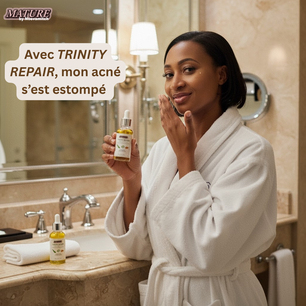 Huile Visage Réparatrice TRINITY REPAIR L'équilibre parfait de la nature pour tous types de peau